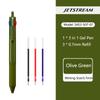 uni JETSTREAM 3 in 1 Multifunction Ballpoint Pen,colores 0.5mm Black/Red/Blue Core boli multifunción Retractable For Note Writin