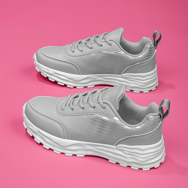 

Fashion High Quality Men s Walking Sneakers Comfortable Non-Slip Jogging Casual Sport Shoes Lightweight Women Athletic Running Shoes 36 серый
