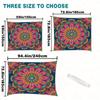 1 Stück Böhmisches Mandala Camping Sonnenschutz Überdachung Leichte Polyester Strandzelt Garten Picknick Schatten