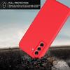 Coque de protection - BOOLING - Samsung Galaxy S22 - Rouge - Antichoc - Anti-Rayures