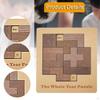 Daily Calendar Puzzle, Wooden Brain Teaser, for All Ages, Challenge 365 Days Date Geometric Jigsaw