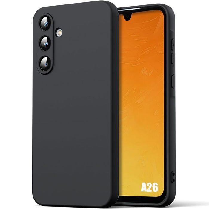 Coque de protection - BOOLING - Samsung Galaxy A26 5G - Silicone Liquide - Anti-Rayures - Slim