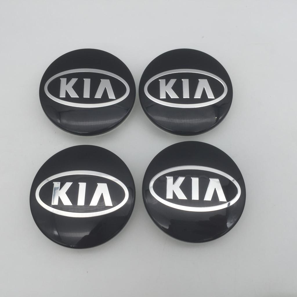 4pcs 3D 58mm For Car emblem Wheel hub Center Cap Badge covers sticker Decals Styling accessories