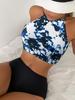 High Waist Bikini Woman Swimsuit Sexy Tie Dye Bathing Suit Sexy Bikinis Set Summer Beachwear