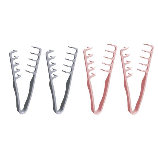 2Pcs Hair Volumizing Texture Comb Wide Tooth Fluffy Hair Styling Comb Roots Lift Volume Tool Women Men Bangs Seam Grooming Accessory