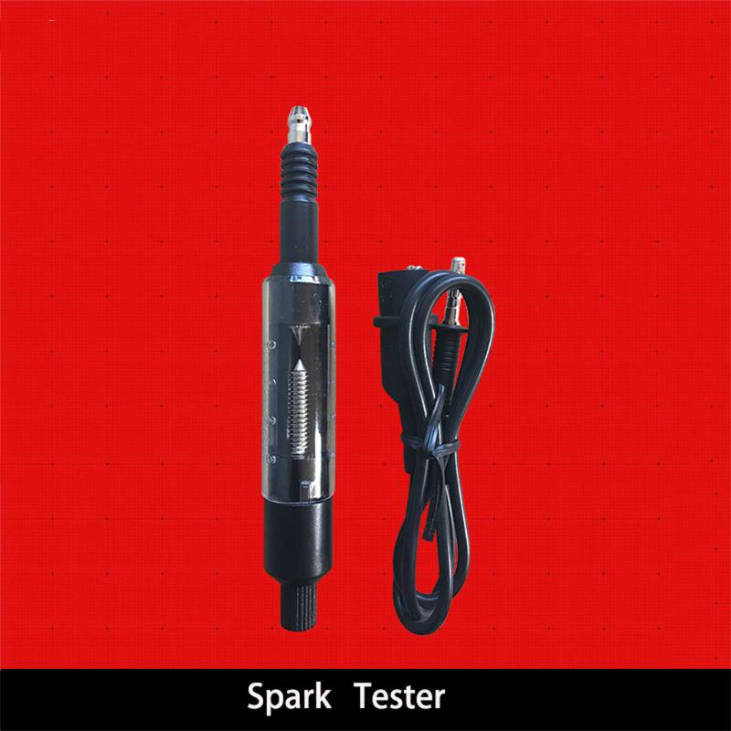 Inline Spark Tester Plug Engine Ignition Tester Fool-Proof Pick Up Coil Armature Diagnostic Detector Tool for Car Engine