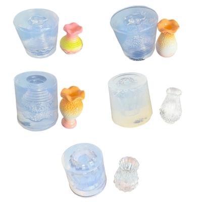 Silikon-Bastelform Perfekt zur Herstellung von Miniaturvasen Geeignet für Bastelprojekte Puppenhäuser Ornamente und Schmuck