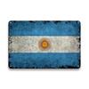 Rustic Antique International Countries Flag Metal Sign Retro Wall Art For Bar Garage Pub Man Cave Indoor Wall Decoration