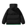 Men's Casual Solid-color Hooded Cotton Jacket With Cotton, Thickened, Warm And Windproof Zipper Jacket