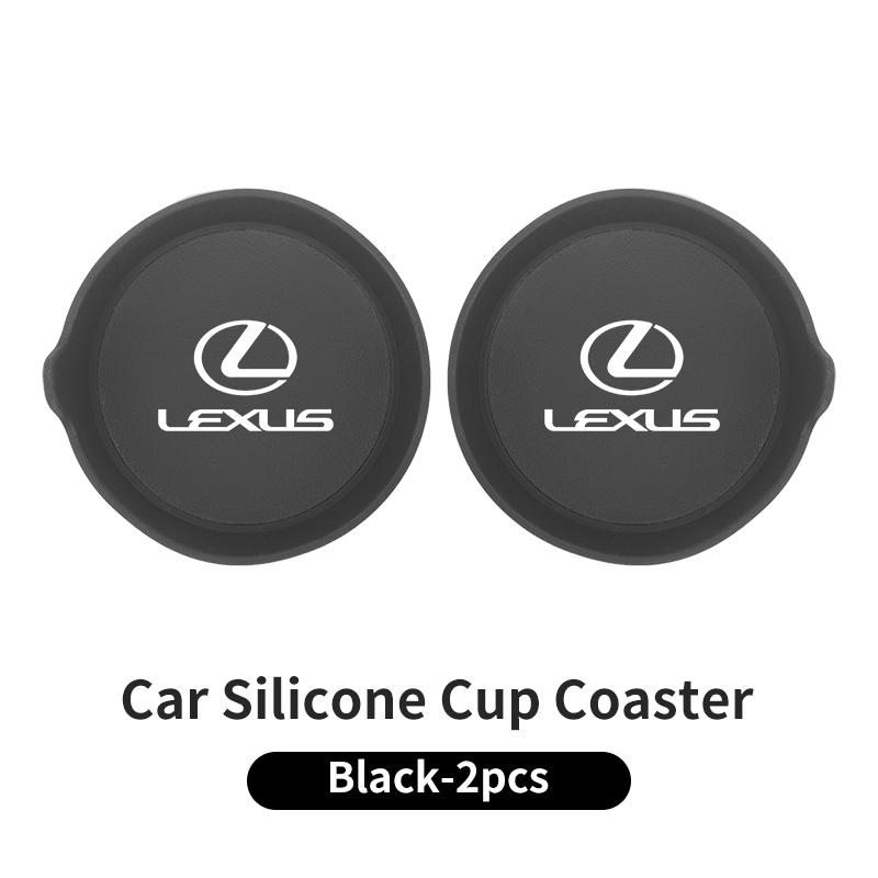 

Interior Stickers Car Silicone Coaster Water Cup Mat Console Drink Pad Accessories For Lexus UX250h RX450h CT200h RX400h NX300h
