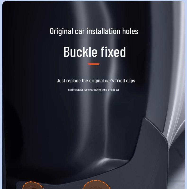 Bohrfreie Schmutzfänger für Tesla Model Y - Original-Stil Außenmodifikation