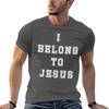 Unisex T Shirt New Kaka I Belong To Jesus Letter Top Boys Tee Clothing  Streetwear Loose Casual Short Sleeve Trendy Unisex