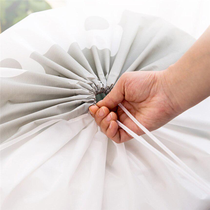 Fashion Household Large Capacity Storage Bag Clothes Toy Packaging Bag Quilt Clothing Pillow Bag