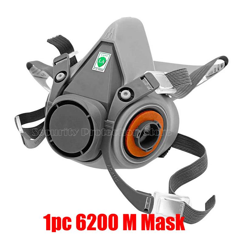 Reusable Respirator 6200 6300 7502 7503 6502 7772 6800 Spray Mask for Spraying Painting Chemical Polishing Welding Woodworking 4