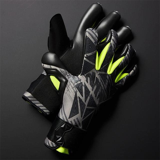 Oddychające Skórzane Rękawice Bramkarskie Profesjonalny Sprzęt Sportowy Outdoor Antypoślizgowe Dorosłe Treningowe Unisex Odporne na Zużycie