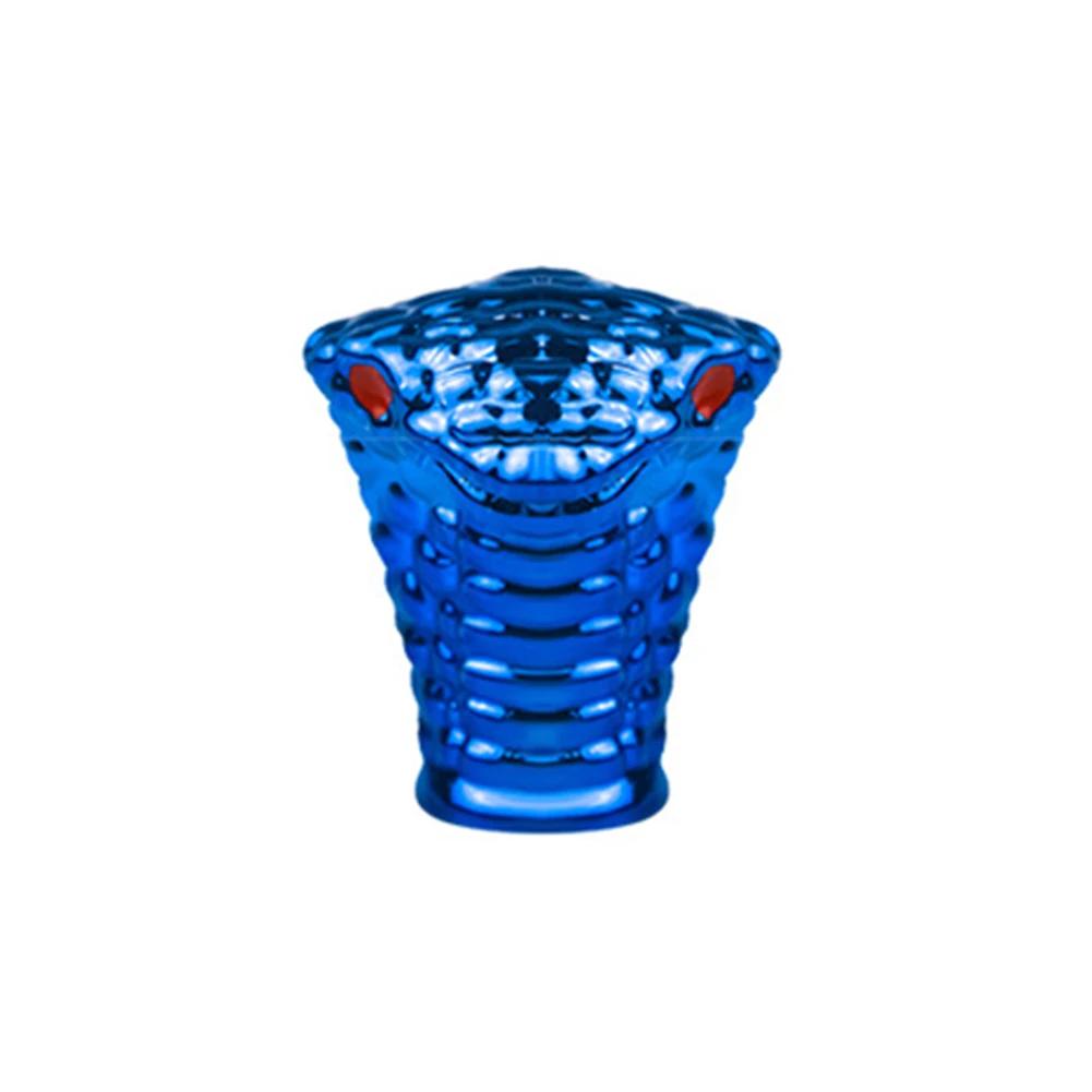 

Голова змеи, стильный колпачок для автомобильной шины, декоративный колпачок для вентиля колеса, персонализированная змея, устойчивая к ржавчине крышка, колпачки для вентиля, аксессуары для автомобильных шин синий