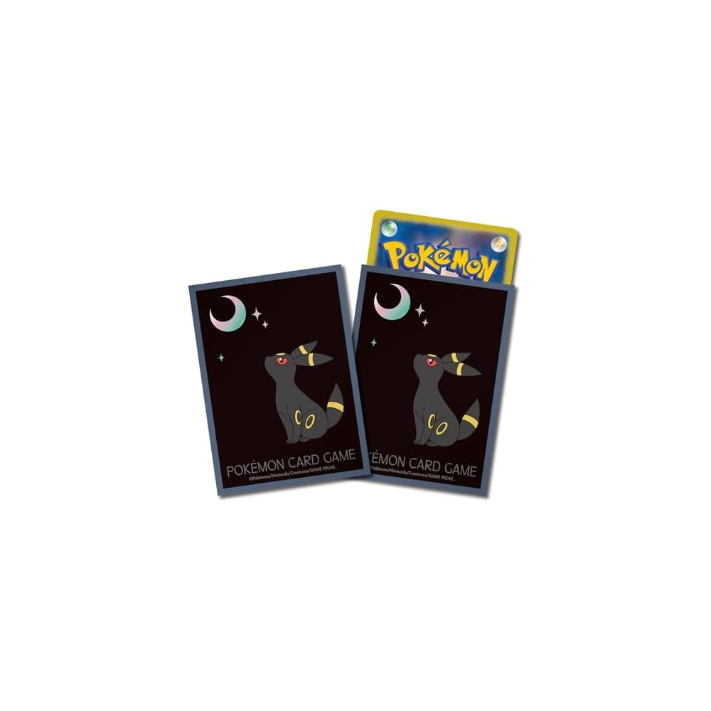 Pokemon Center Original Premium Gloss Deck Shield Moonlight and Umbreon Gray Card Game Accessory