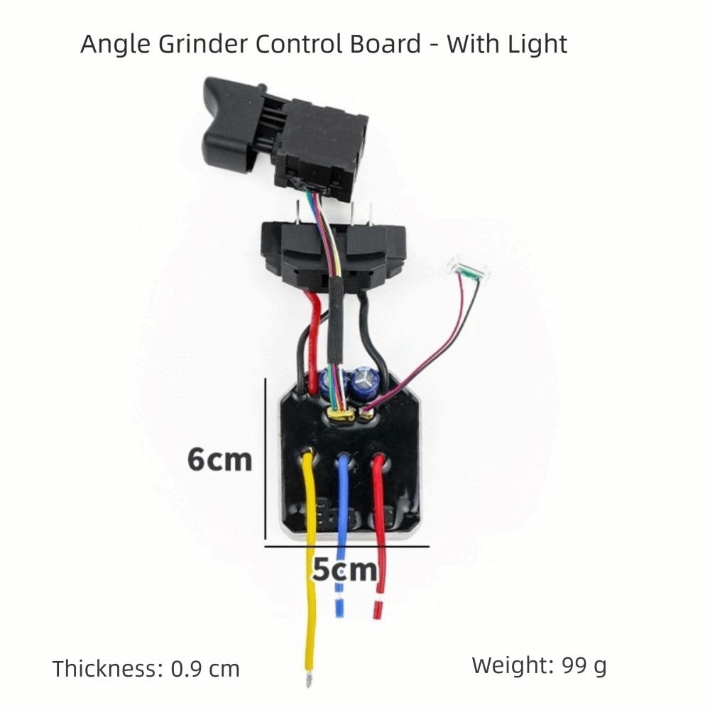 Power Tool Angle Grinder Control Board Brushless Lithium Electric Grinder Motherboard  Power Tool