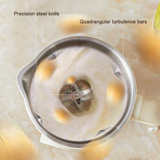 8-In-1 Automatic Nut Milk Maker 40Oz 1.2L Large Capacity Soy Milk Machine Homemade Oat Milk Complementary Food Machine with Delay Start Self Cleaning