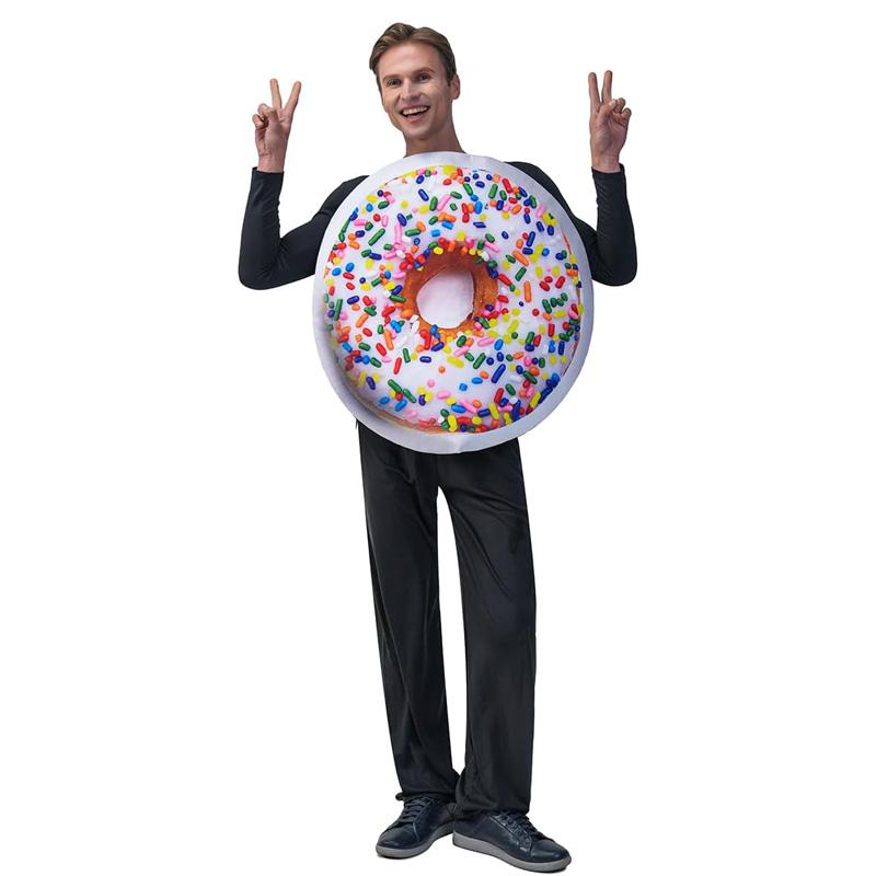 

Donut Cosplay Costume, Adult Adult size белый