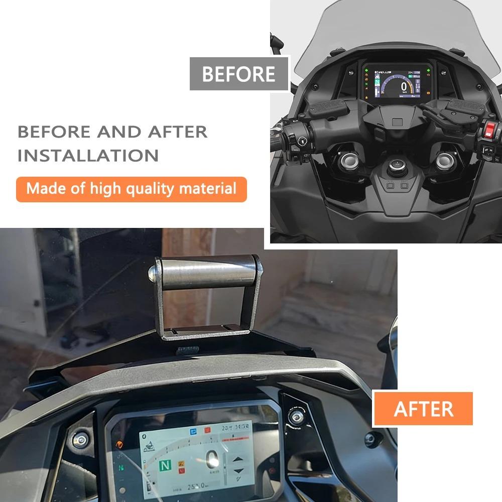 Motorcycle Accessories For Honda FORZA750 NSS750 Forza 750 2025 Navigation Bracket GPS Smartphone Support Holder Stand Plate Bar