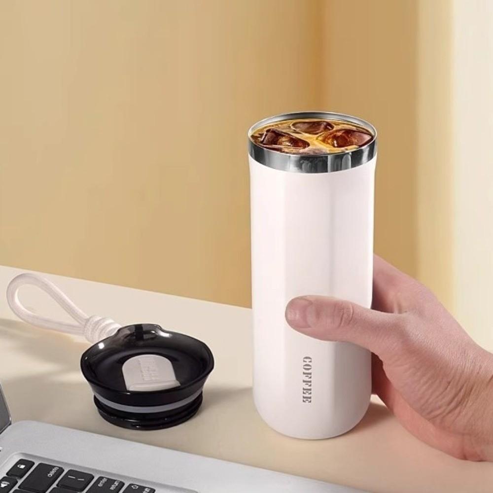 Leak-Proof Vacuum Flask 350ML/500ML Thermal Mug Cold Coffee Cup Coffee Mug Commute Use