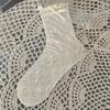Womens Calf Socks, Sweet Girl Lace Ruffle Knee Socks Fashion Ladies Girl Princess Mesh Socks Campus Stockings