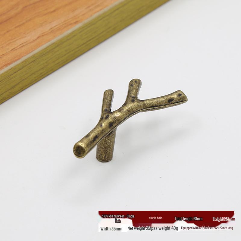 Antique Bronze Minimalist Cabinet and Drawer Handle