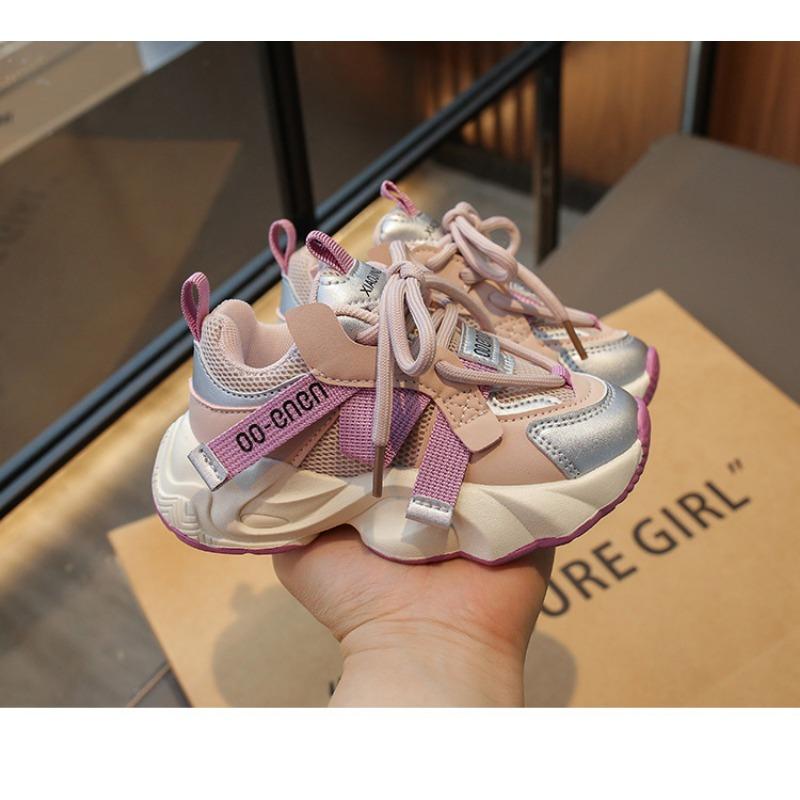 Frühlings-Mesh-Freizeit-Laufschuhe für Mädchen