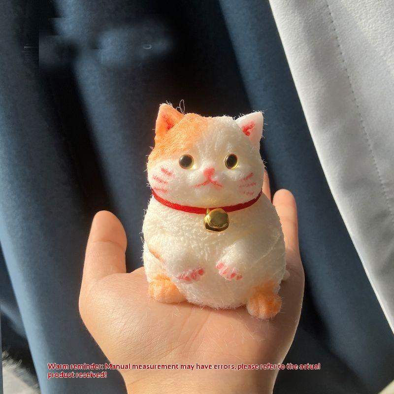 Kawaii Katze Dekompressions-Quetschspielzeug Weiches Silikon Stress-Angst-Linderer Fidget-Spielzeug für Autismus Sensorische Kinder Geschenke