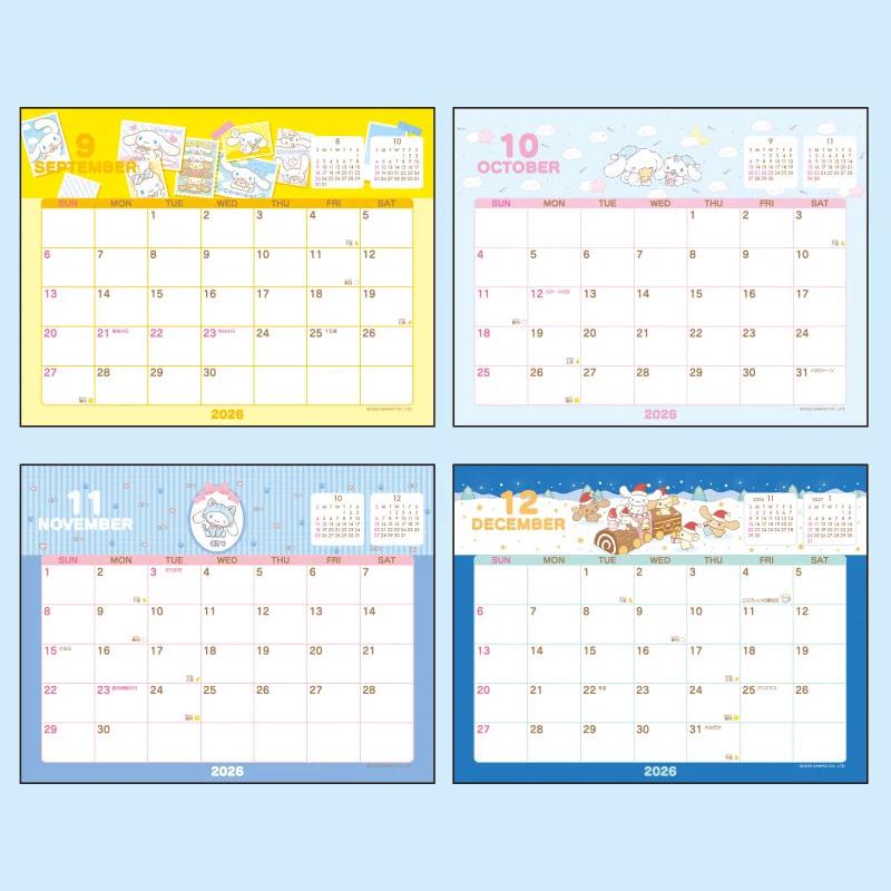 Sanrio Cinnamoroll Ring Calendar 2026 Japan NEW Sanrio Characters