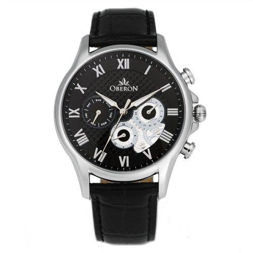 [OBERON] Мужские кожаные часы OBERON OB-908 STBK none