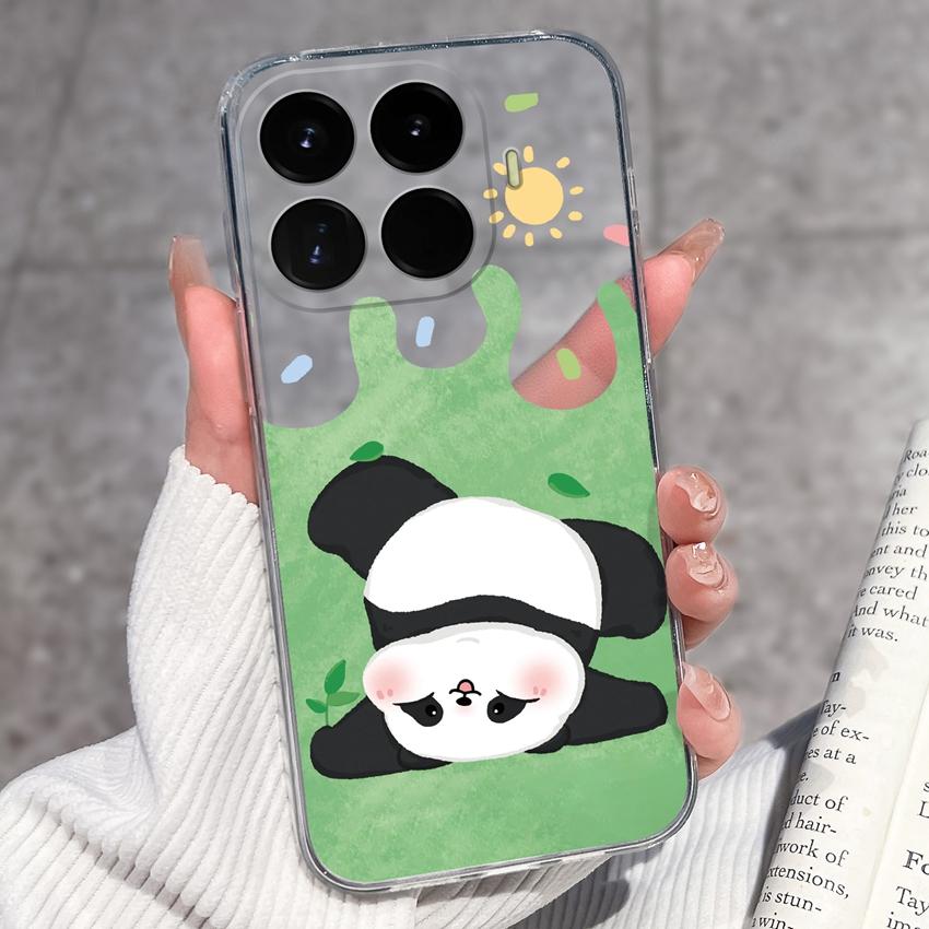 For Xiaomi 17T 17 Pro 17Max 17 Ultra Phone Case For Redmi 17C Redmi17 Lovely Bow Cartoon Lightweight Transparent TPU Bumper Scratch Resistance Housing