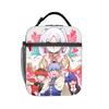 Frieren Anime Insulated Lunch Bag Cooler Bag Reusable,Meal Container Sousou Do Not Fry Portable Tote Lunch Box Food Bag