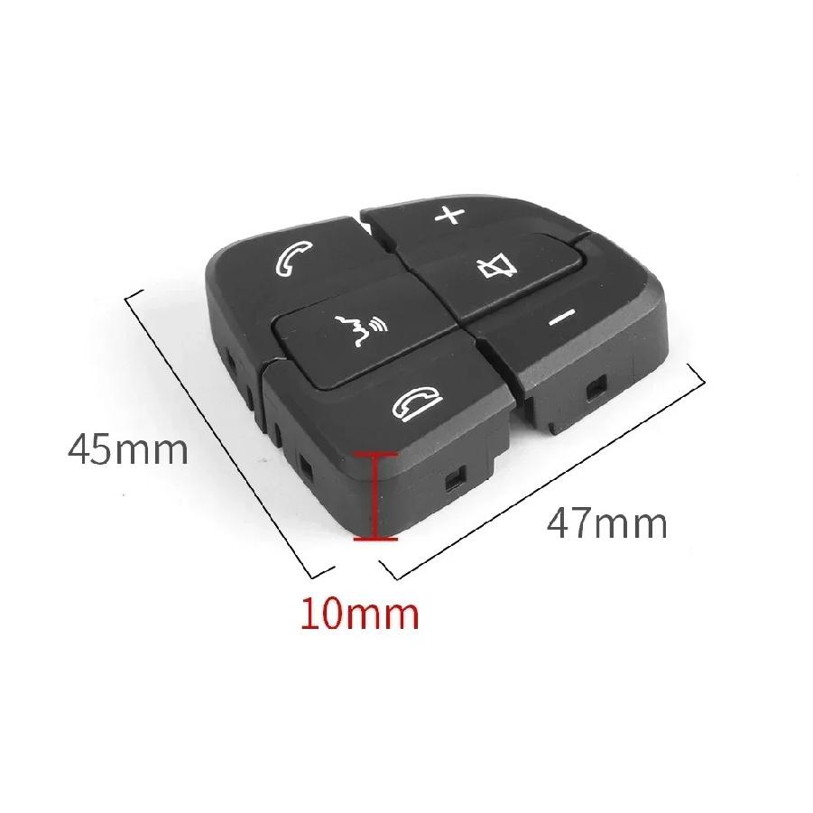 For Mercedes W205 W253 Car Steering Wheel Switch Control Buttons For Benz C GLC Class C200 C220 C260 GLC250 GLC300 2015-2021