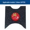 Zhi Jie Ling Meng M8 Motorcycle Wear-Resistant Waterproof Anti-Slip Foot Pedal Mats