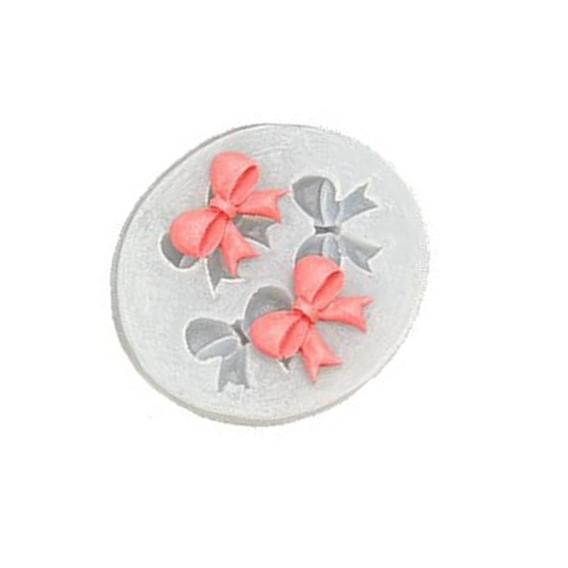 Multifuntional Silicone Crafting Mold Bowknot Shape Pendant Molds Suitable for Epoxy Resin Crafts and Decorative Pendant