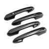 Carbon Fiber Door Handle Cover Trim For -2025 Toyota Sienna Accessories