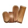 Oval/Rectangle Wooden Serving Tray Japanese-style Dessert Plate Bread Board  Afternoon Tea
