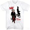 2026 Movie Related Horror Skull Torture Tshirt  Unisexs and Womens Fashion Pure Cotton Tshirt  Retro Roundneck Tshirt