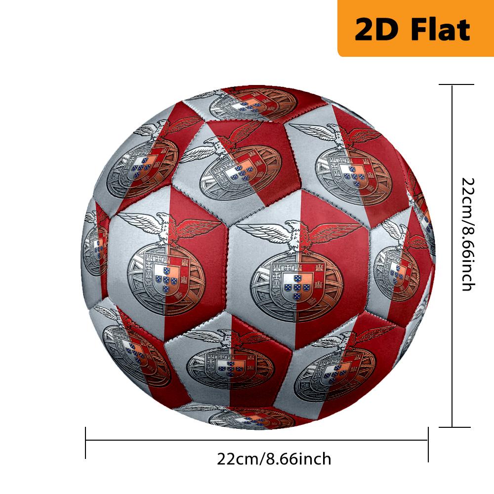 National Emblem Design Soccer Ball Suitable for Both Training and Competition Suitable for Training, Competition, and Indoor and Outdoor Sports.
