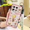 Wristband Soft Case Phone Case For Tecno Spark30 Pro 4G/KL7 Dirt-resistant Ring Cute Kickstand Waterproof Back Cover