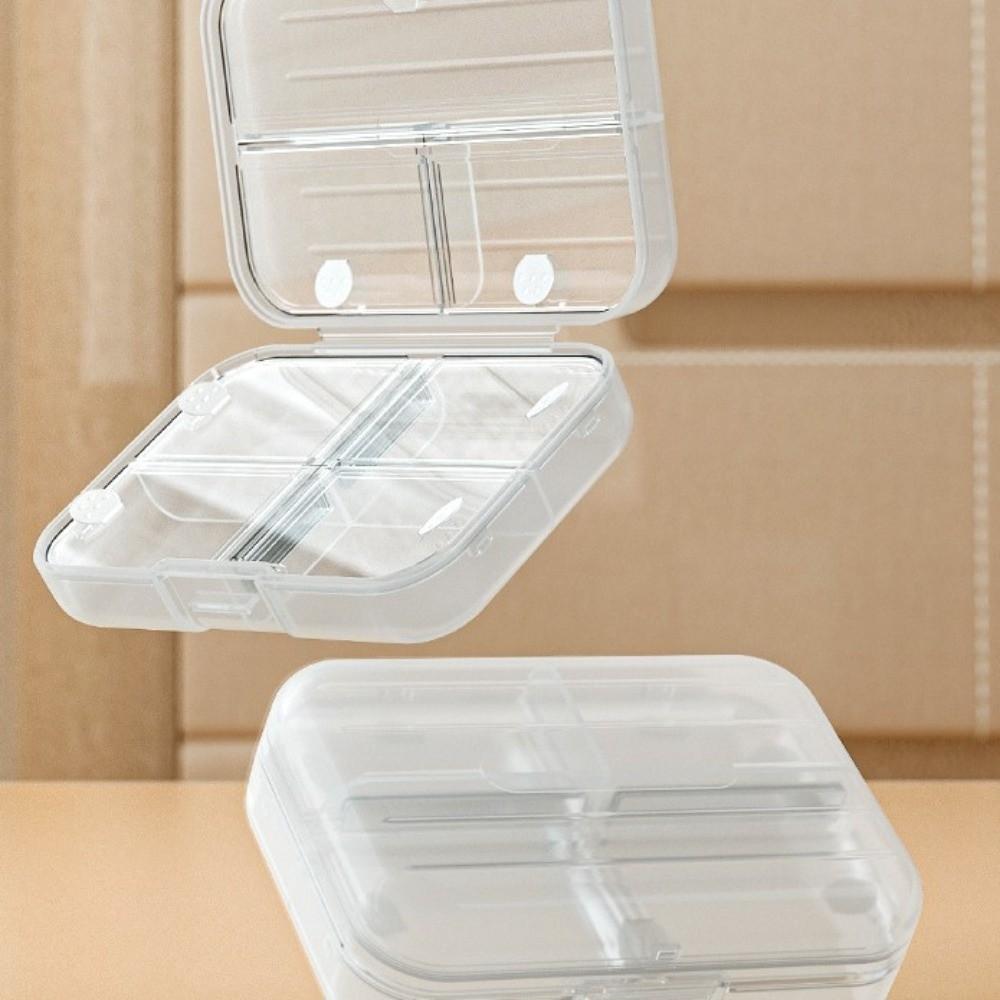 7 Fächer Medikamentenaufbewahrungskoffer Doppelt versiegelt Wochenlanger Tageseinteiler Pillenorganisator Tasche