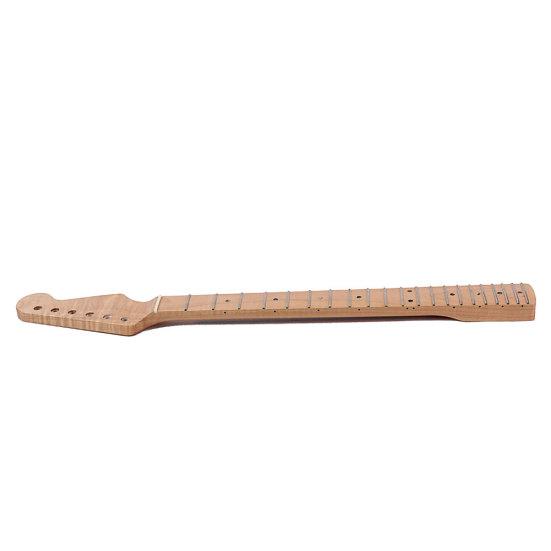 21 Fret Maple Glossy Natural ST Electric Guitar Neck Fingerboard Replacement