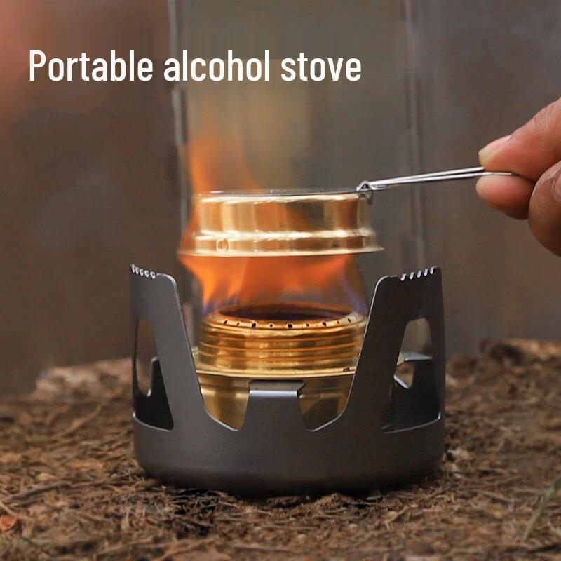 Portable Mini Alcohol Camping Stove