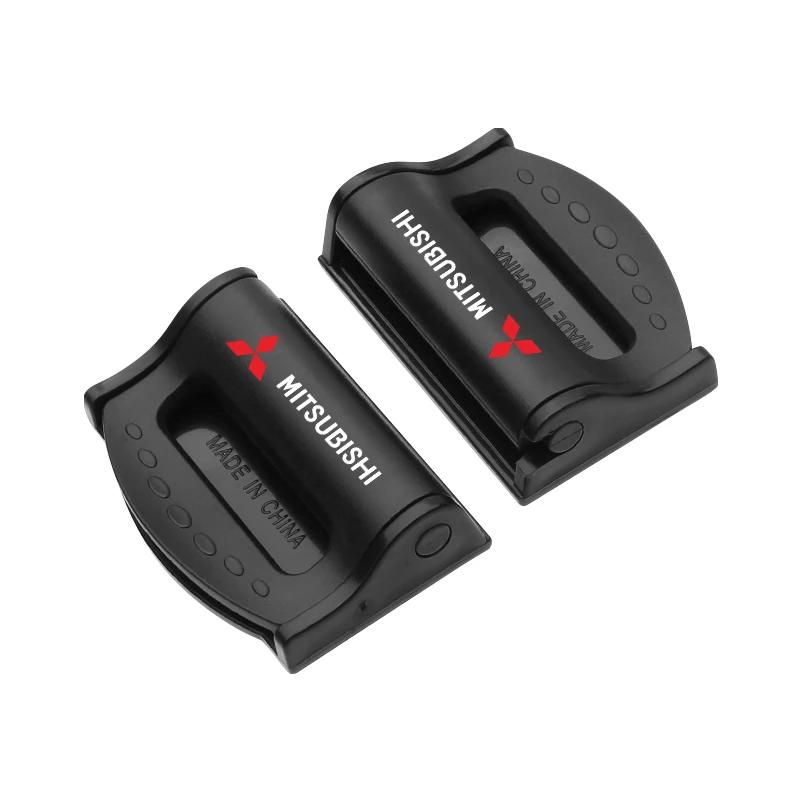 Automobile Safety Belt Buckle Clip Safety Stop Limiter Adjuster For Mitsubishi ASX Lancer Pajero Sport Attrage Mirage Eclipse