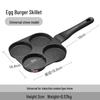 Supor 19 cm 4-håls Non-stick Ägg- & Pannkaksstekpanna