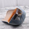 European American Handmade Drill Sunscreen Washed Denim Common American Flag Baseball Cap Unisex 3D Fashionable Vintage
