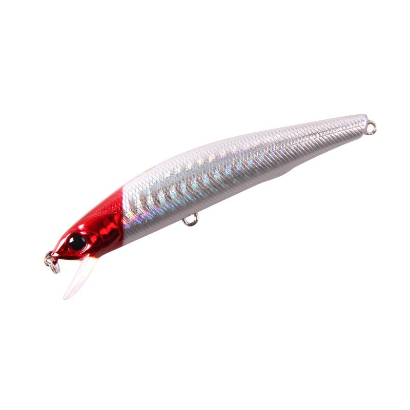 New Arrival LUTAC Plastic Fishing Hard Bait With 3D Lure Eyes Custom Slow Sinking Minnow Fishing Lure