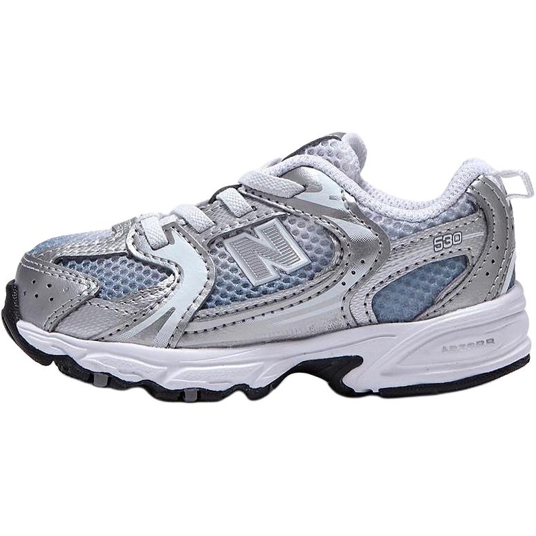 

New Balance Nb 530 Удобные Мягкие Низкие Кроссовки для Ходьбы Детская Обувь Серебристый IZ530DS 25